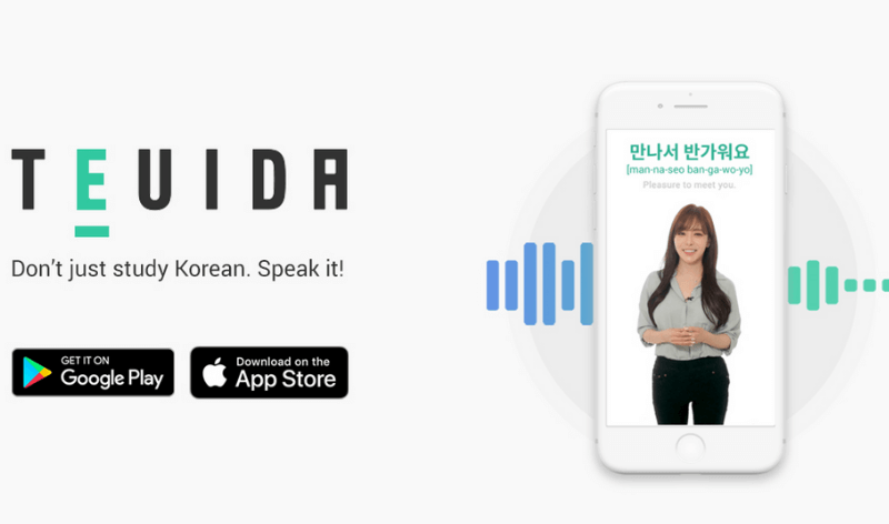 phần mềm học tiếng Hàn Teuida