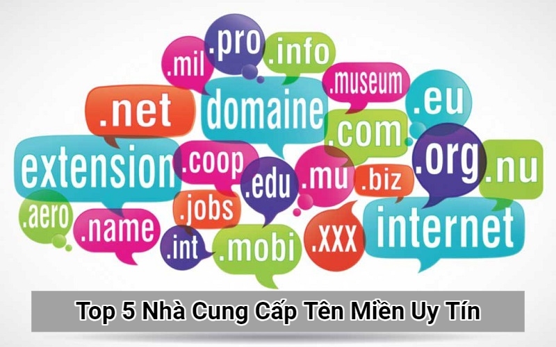 top nhà cung cấp tên miền