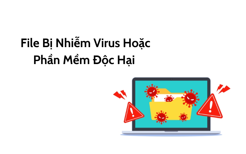 file bị nhiễm virus