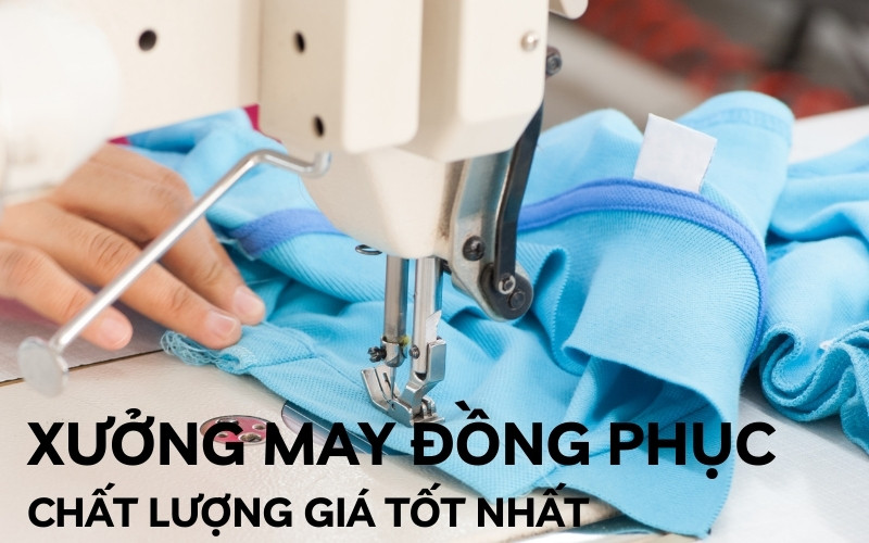 xưởng may áo sơ mi đồng phục