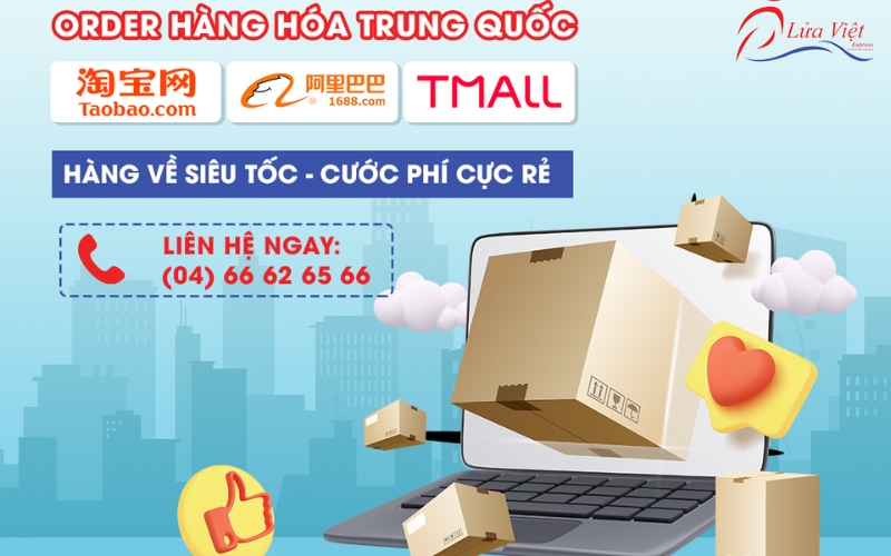 Công ty đặt hàng Taobao hộ Lửa Việt Express