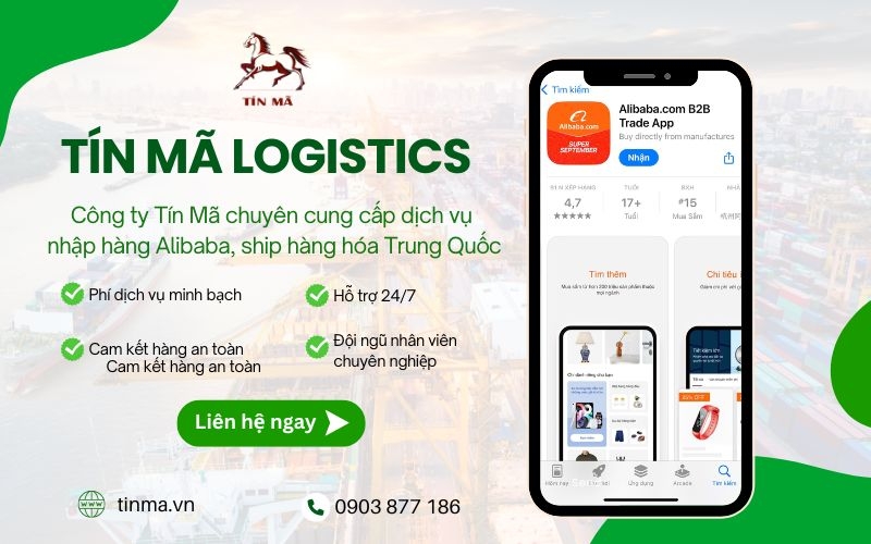 dịch vụ mua hàng hộ alibaba tín mã