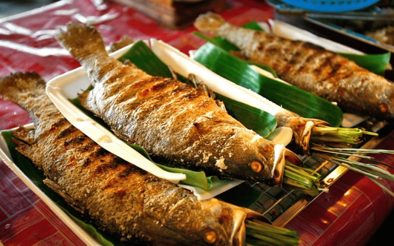 Cá Trầm Hương nướng