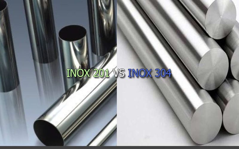 điểm giống nhau giữa inox 304 và inox 201