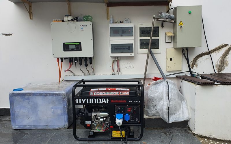 máy phát điện không nổ
