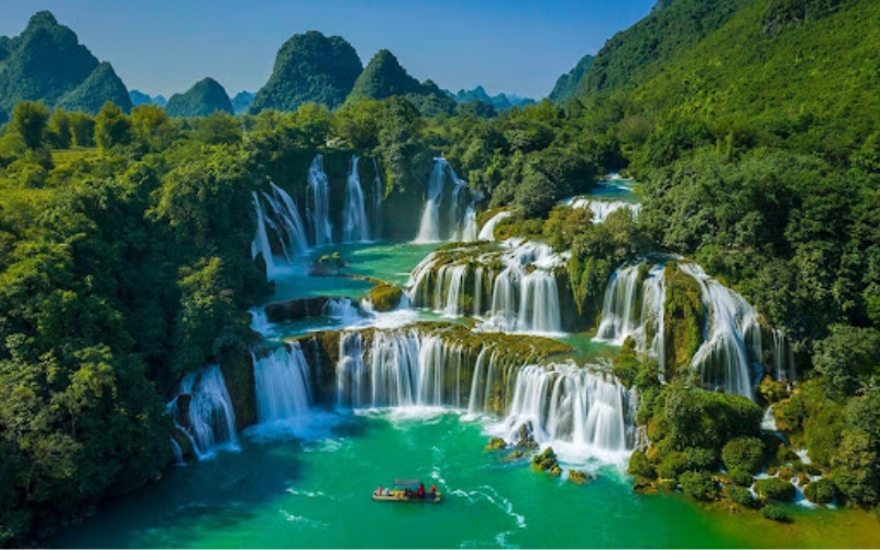 thác bản giốc