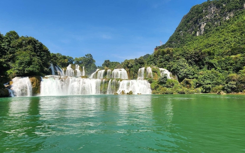 tổng quan về thác bản giốc