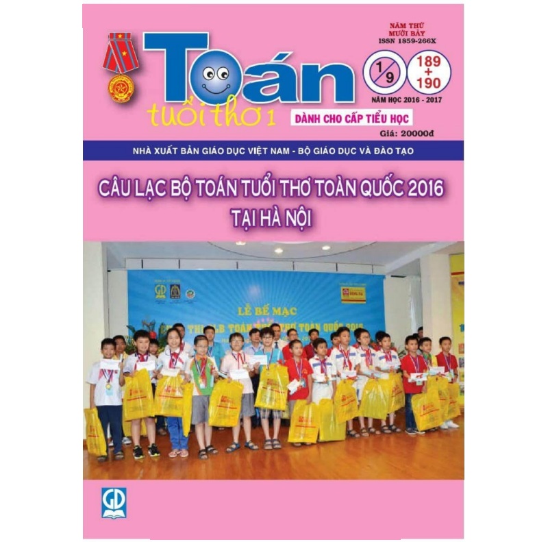 toán tuổi thơ 1 số 189 + 190