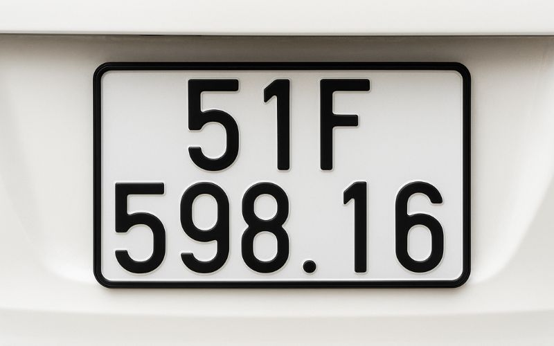 ý nghĩa phong thủy của biển số xe