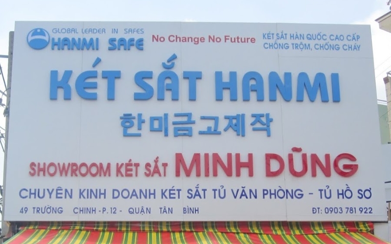 Cửa hàng két sắt Minh Dũng