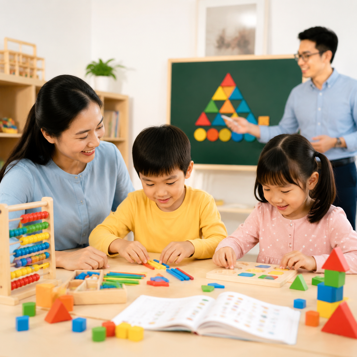 Bài tập và trò chơi toán tư duy giúp trẻ học không áp lực Bài tập và trò chơi toán tư duy giúp trẻ học không áp lực