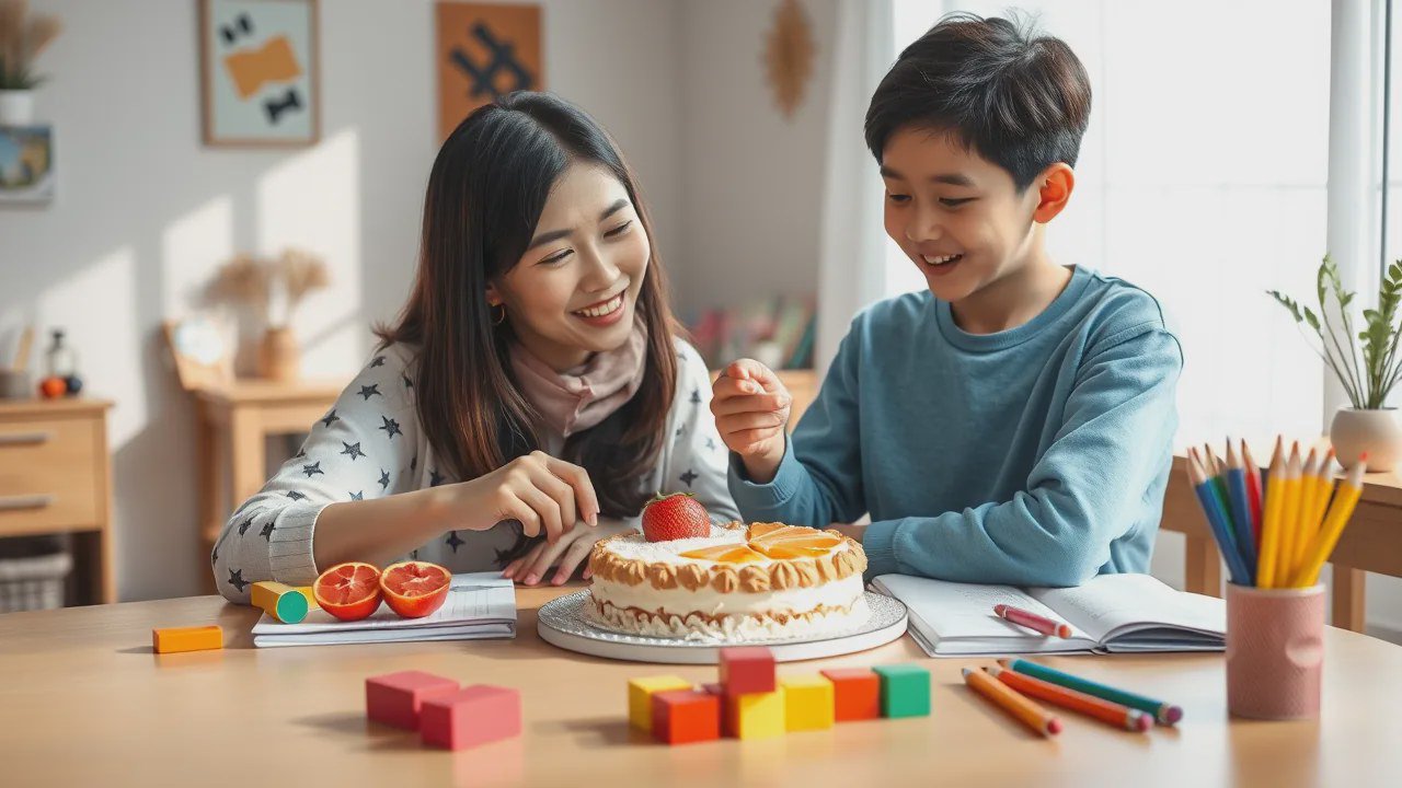 Giải Thích Khái Niệm Toán Học Bằng Ngôn Ngữ Trẻ Em Qua Việc Chia Bánh, Chia Trái Cây Giải Thích Khái Niệm Toán Học Bằng Ngôn Ngữ Trẻ Em Qua Việc Chia Bánh, Chia Trái Cây